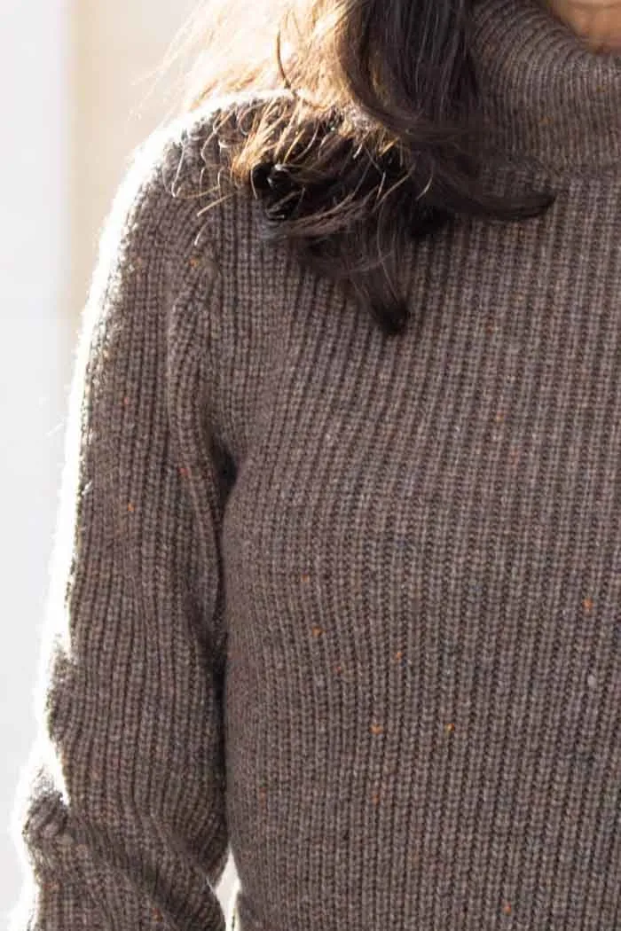 Arizona Jumper Dress Speck Taupe
