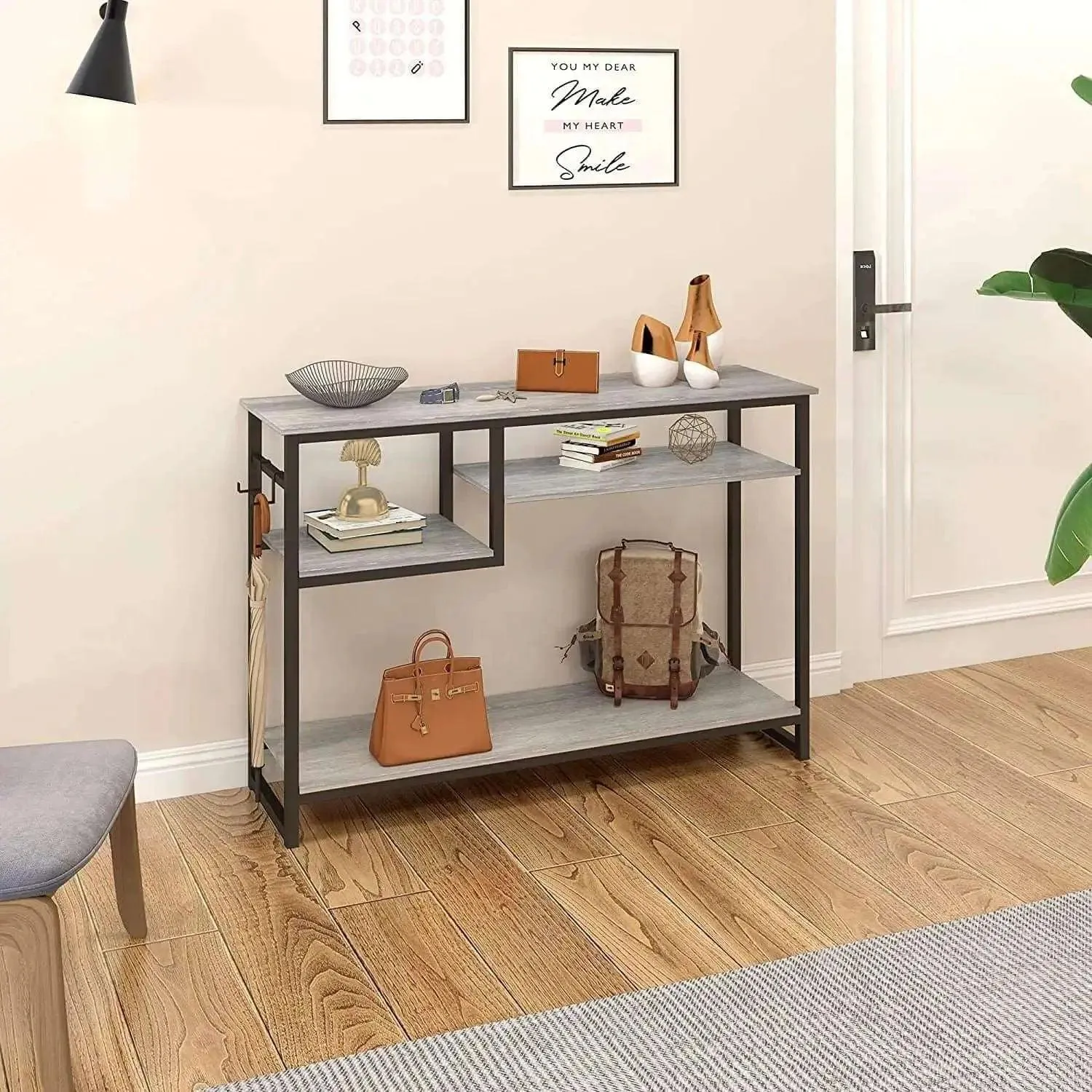 Bestier Multi-Functional Hallway Table
