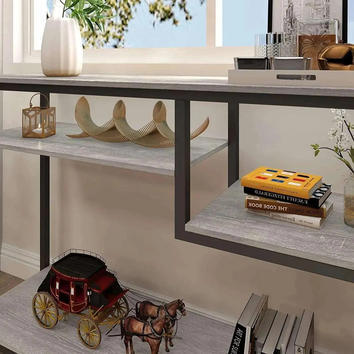 Bestier Multi-Functional Hallway Table