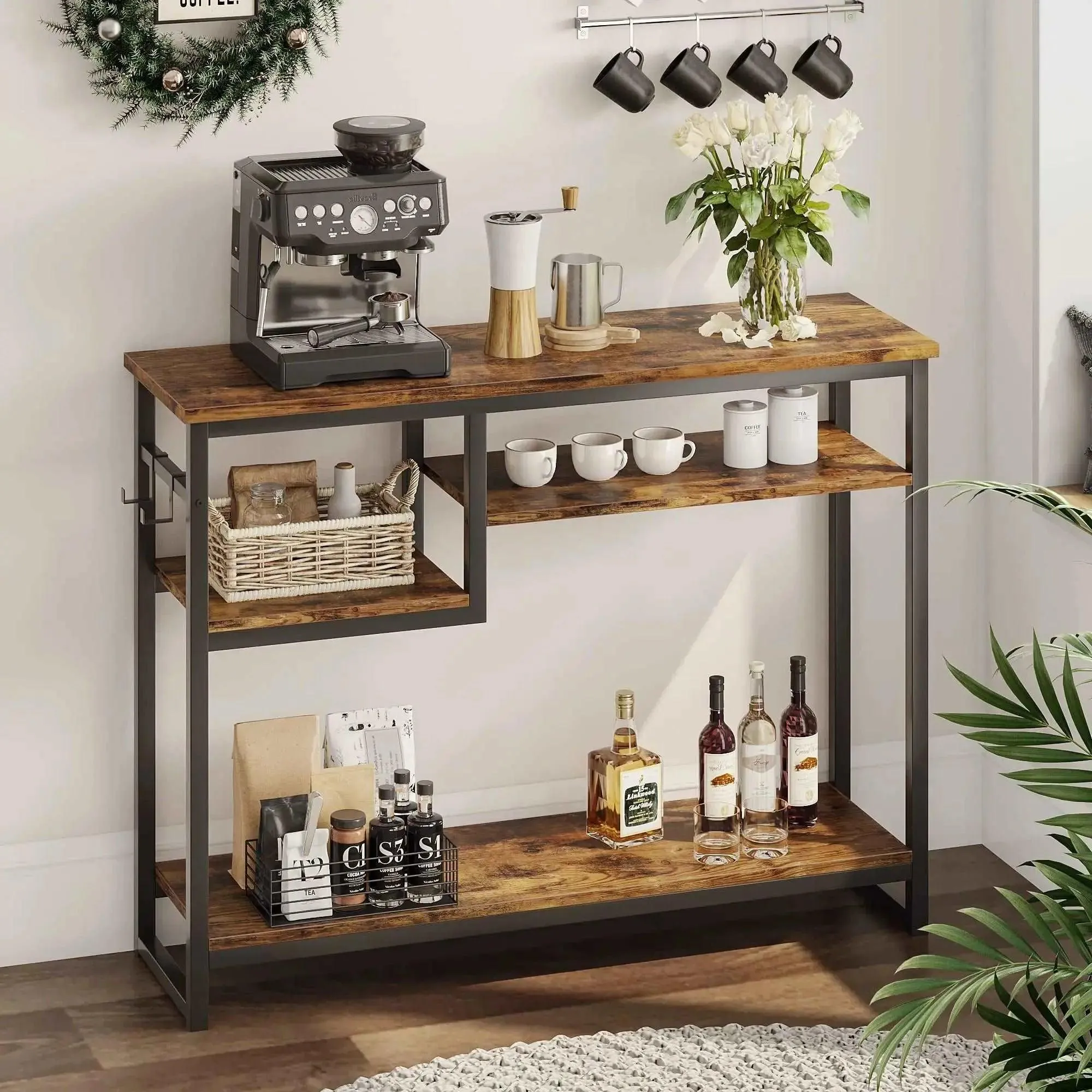 Bestier Multi-Functional Hallway Table