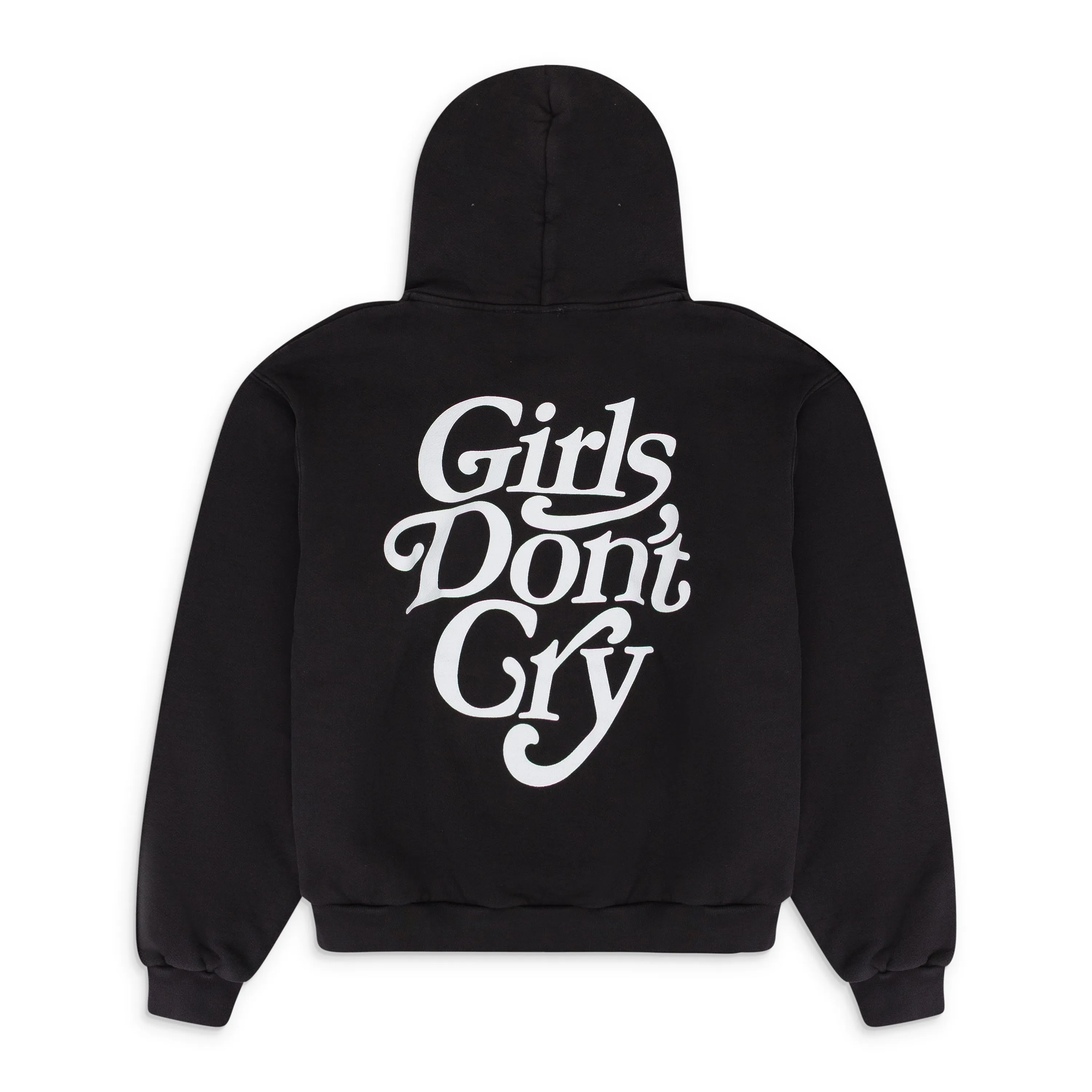 BLACK PULLOVER HOODIE