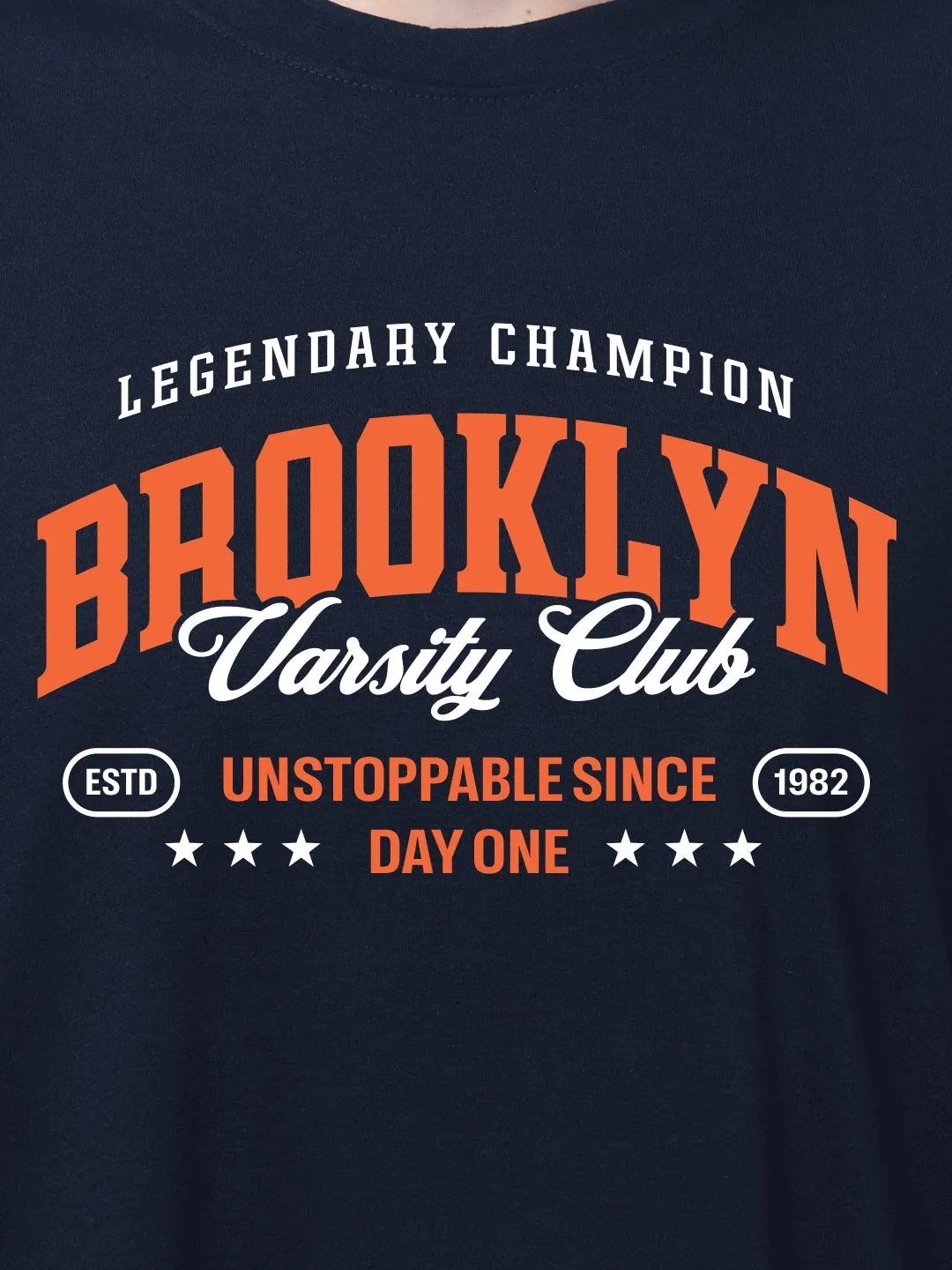Brooklyn Cotton Mens T Shirt and Shorts Combo Set (Plus Size)