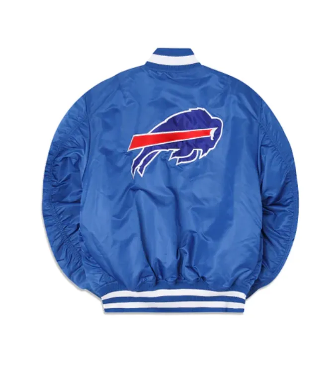 Buffalo Bills X Alpha Industries X New Era MA-1 Bomber Jacket