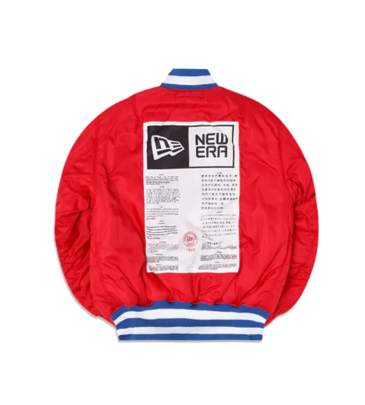 Buffalo Bills X Alpha Industries X New Era MA-1 Bomber Jacket