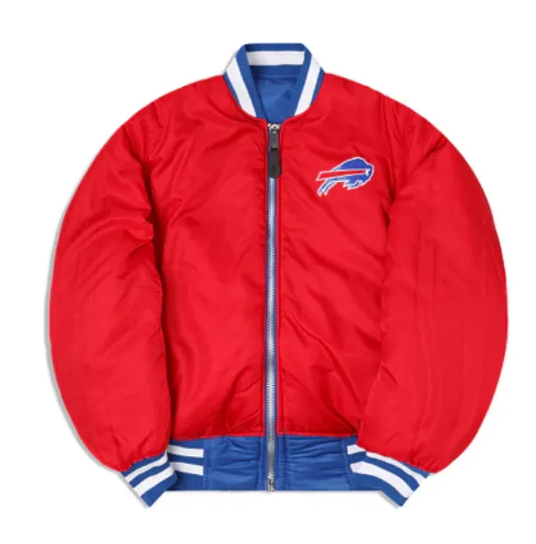Buffalo Bills X Alpha Industries X New Era MA-1 Bomber Jacket