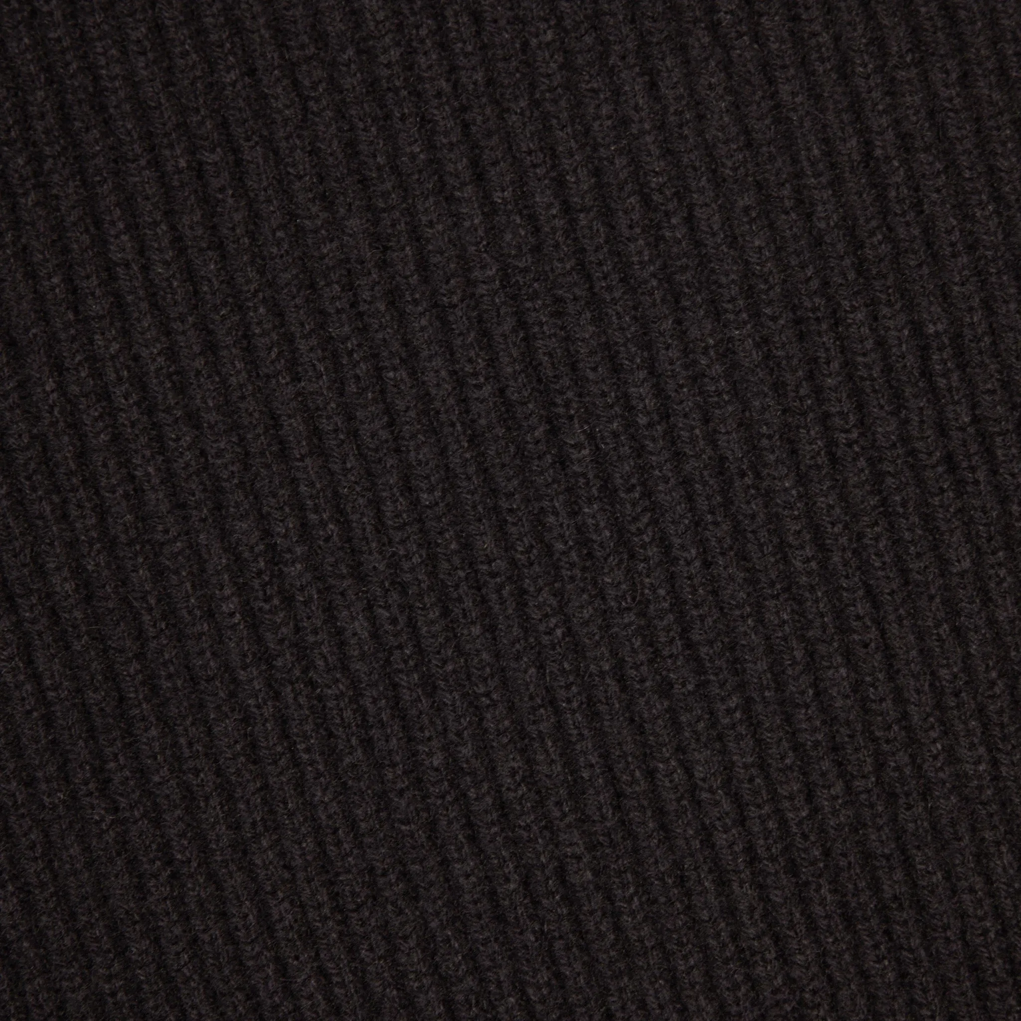 Cashmere ribbed submariner rollneck in dark brown
