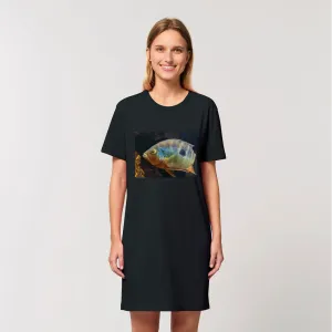 Colorful Fish Organic T-Shirt Dress