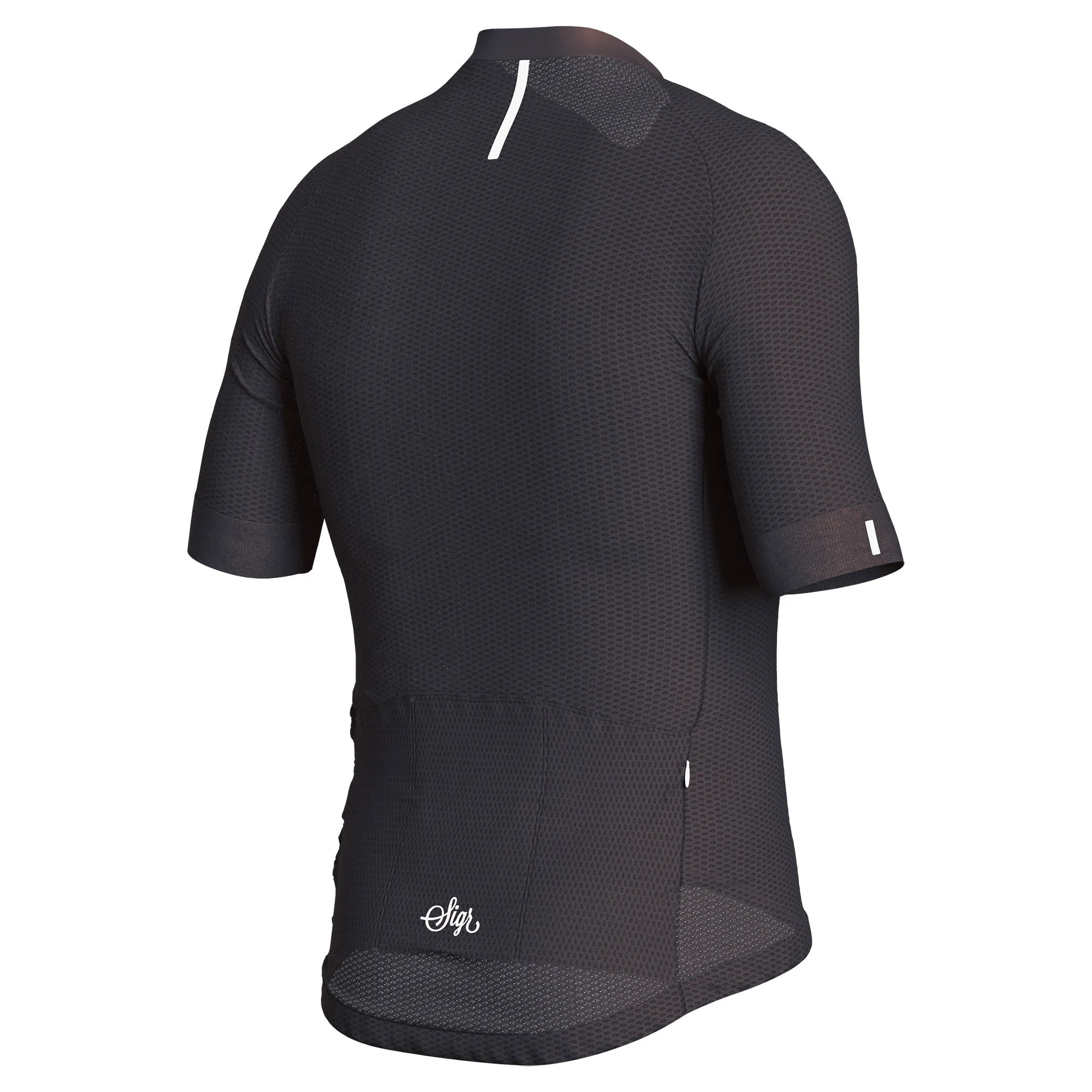 Dahlia Black Pro Series Men's Cycling Jersey