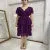Goddiva Chiffon Tiered Midi With Elastic Waist At The Back