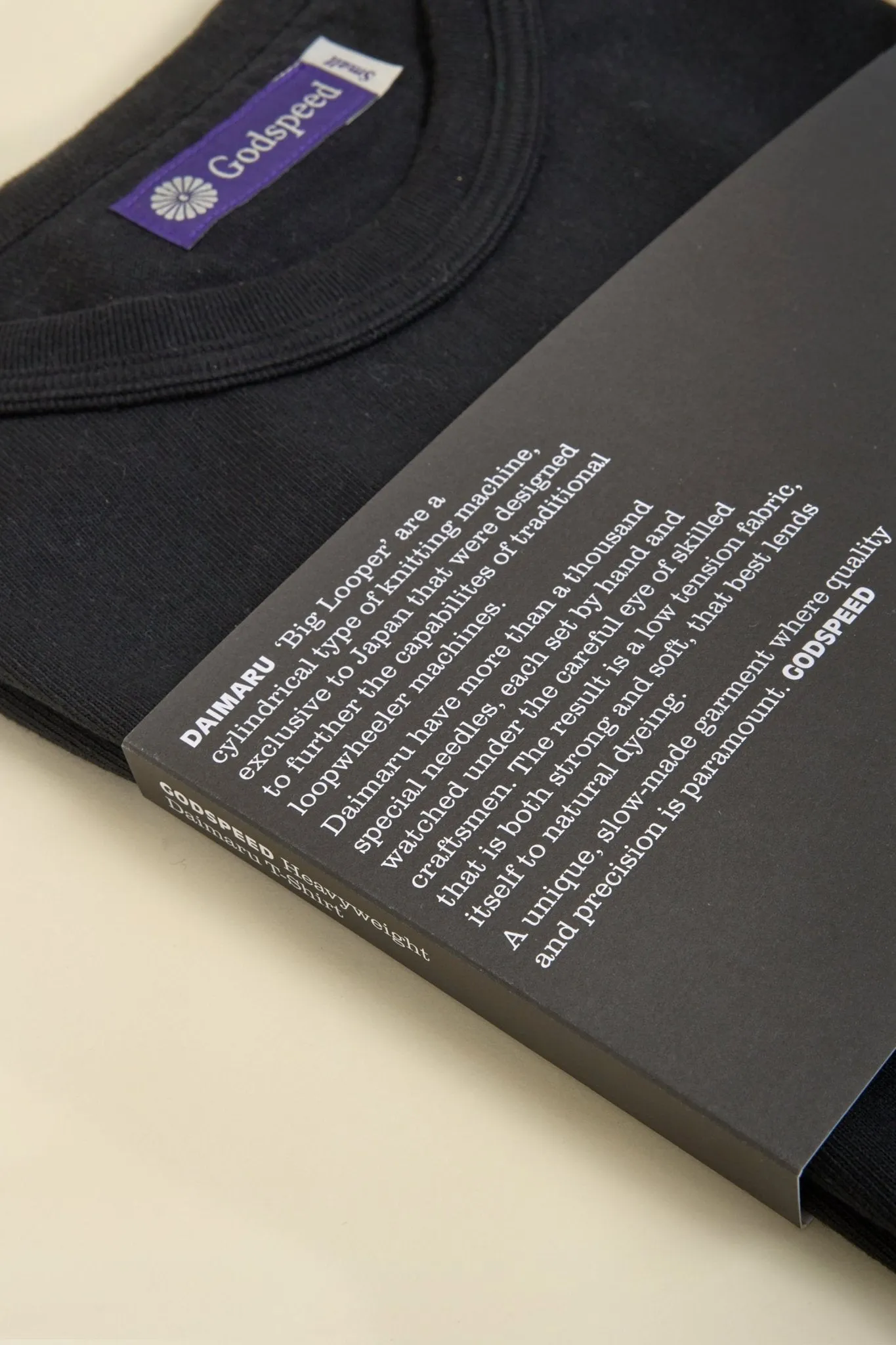 Godspeed Heavyweight Daimaru 10oz T-Shirt - Black