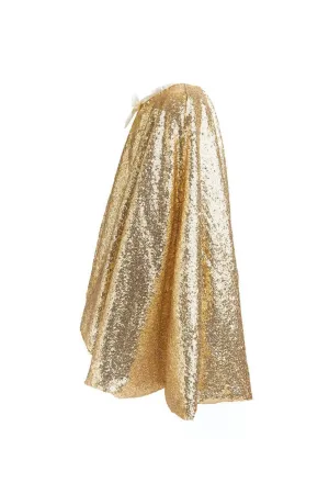 Great Pretenders Gracious Gold Sequin Cape 5/6