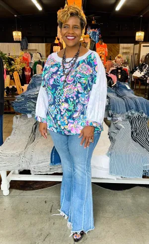 HC Southern Floral Pullover