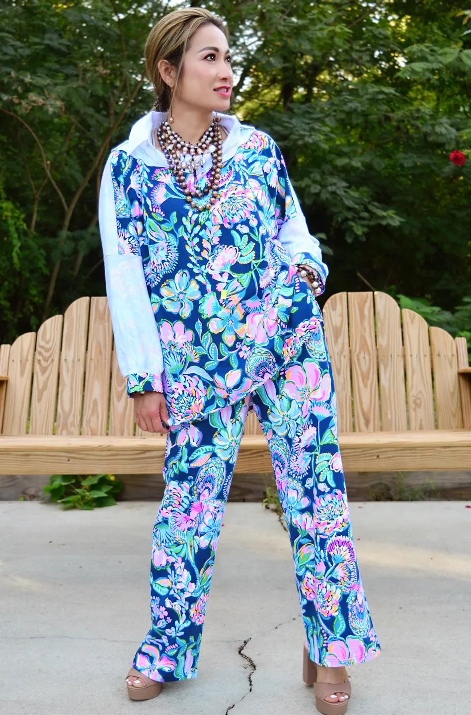HC Southern Floral Pullover