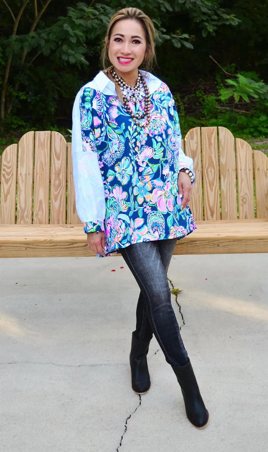 HC Southern Floral Pullover