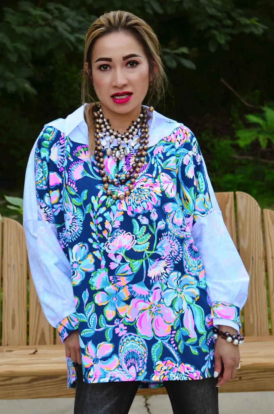 HC Southern Floral Pullover