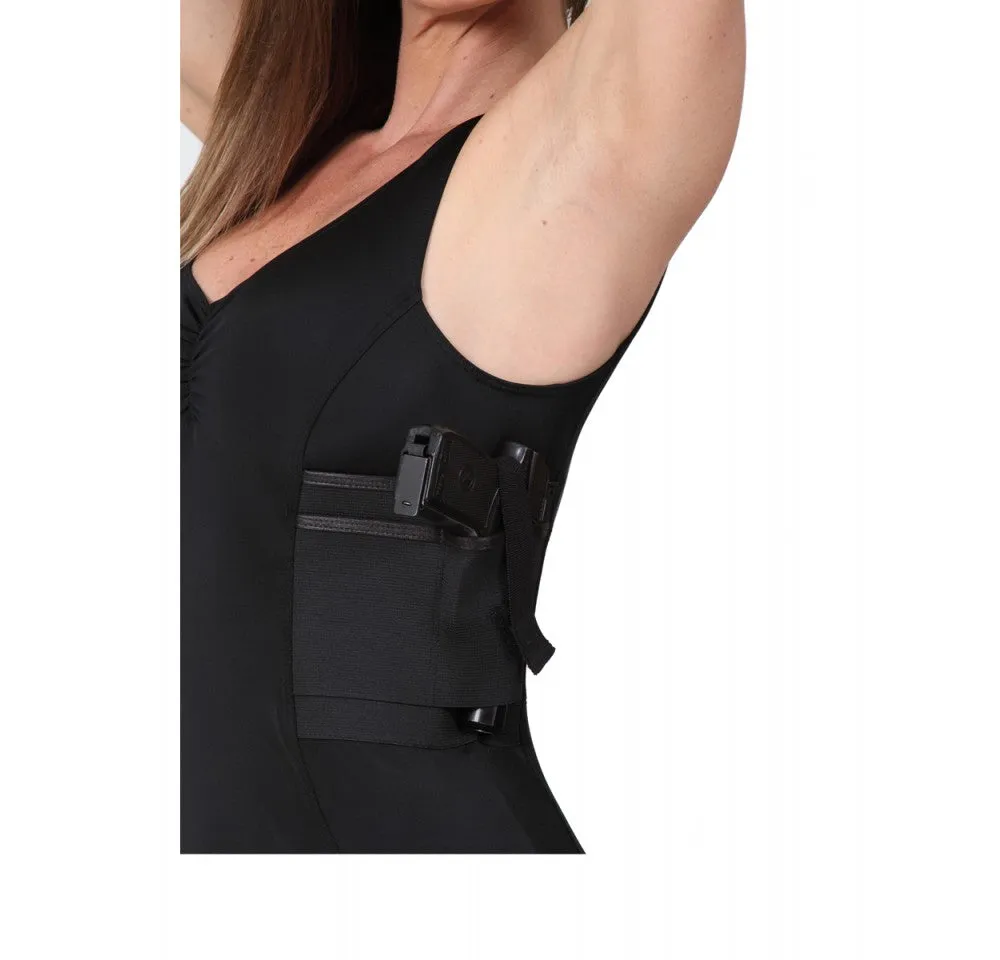 I.S.PRO USA Tactical Shirred Tank Top Gun Holder WGT037 by InstantFigure INC