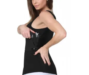 I.S.PRO USA Tactical Shirred Tank Top Gun Holder WGT037 by InstantFigure INC