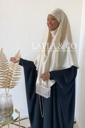 Khimar satiné ( couleurs)