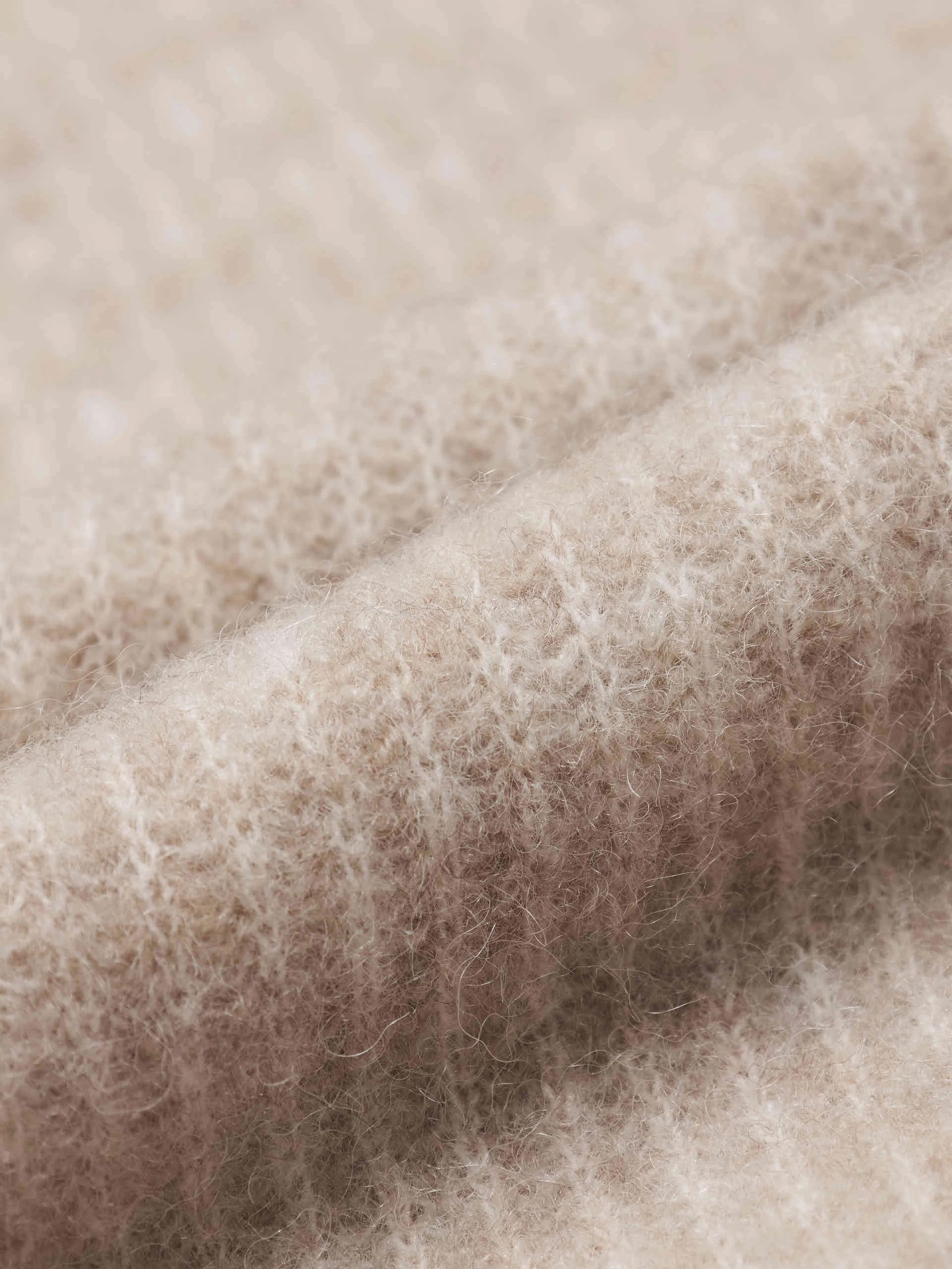 Loose Fit Turtleneck Sweater