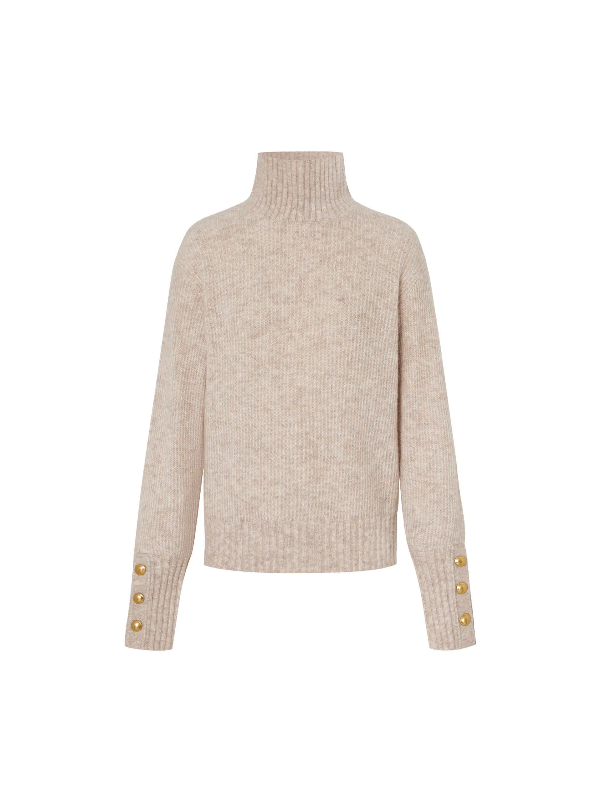 Loose Fit Turtleneck Sweater