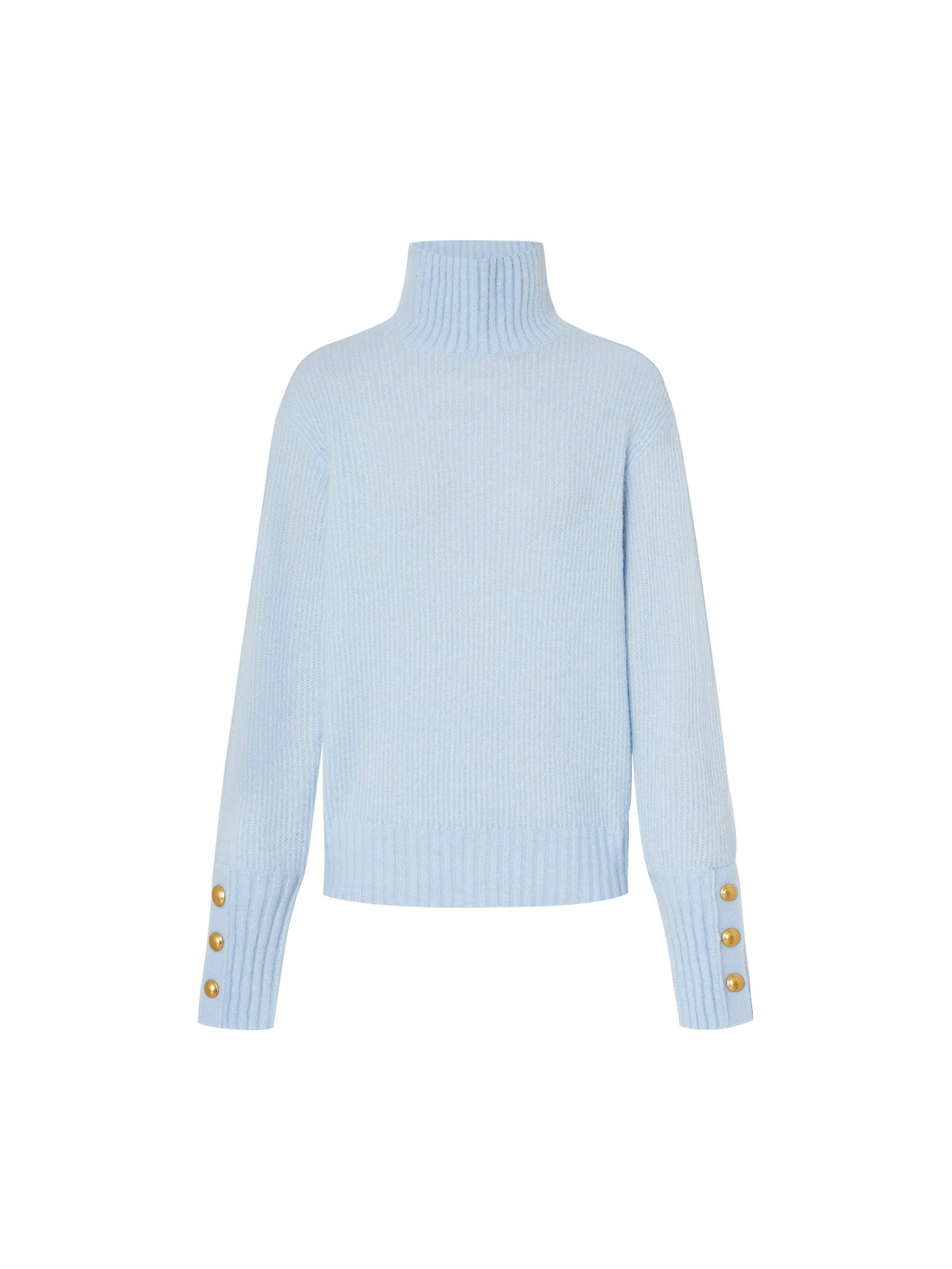 Loose Fit Turtleneck Sweater