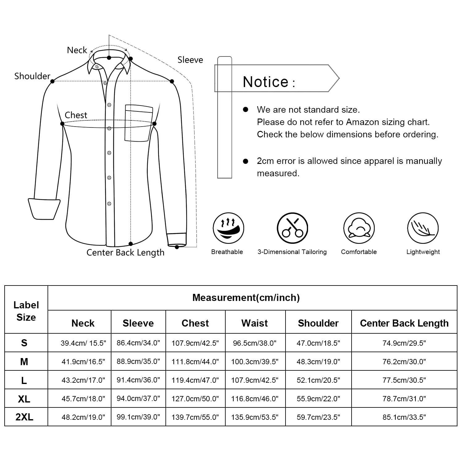 Men's Business Slim Fit Dress Shirt Long Sleeve Patchwork Button-Down Shirt, 004-Black Navy