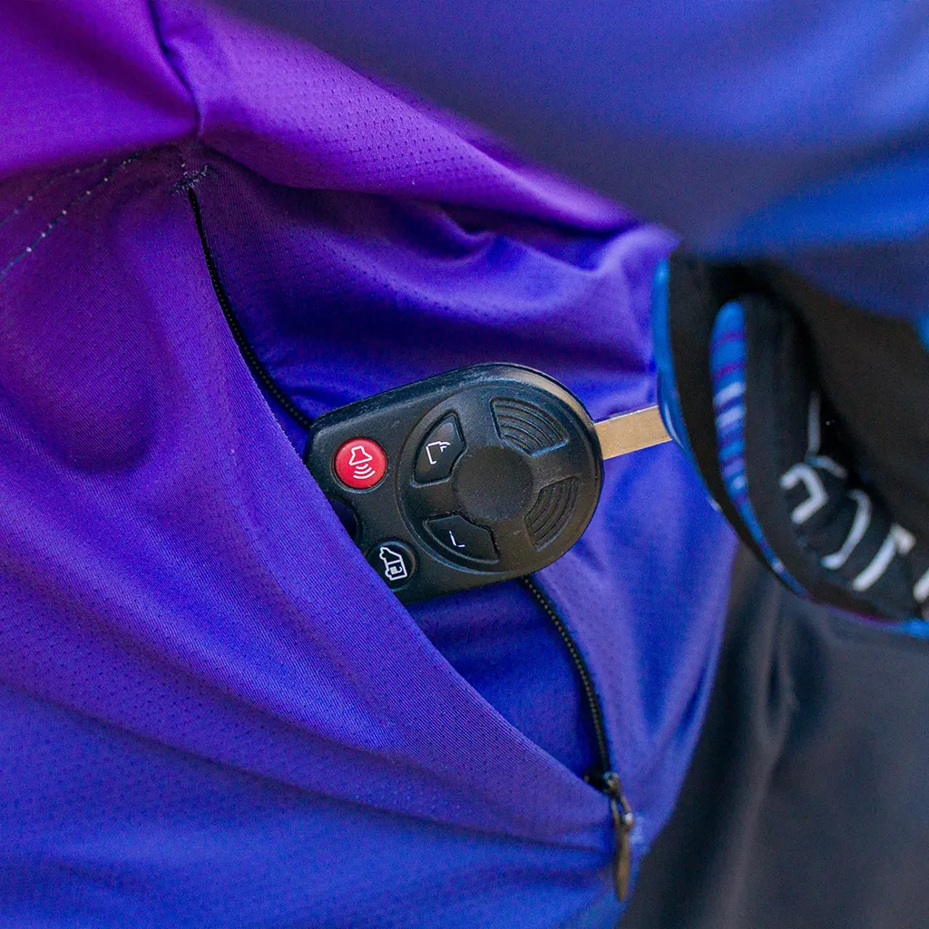 Men's Purple Fade Ion Technical Shirt (Long Sleeve)