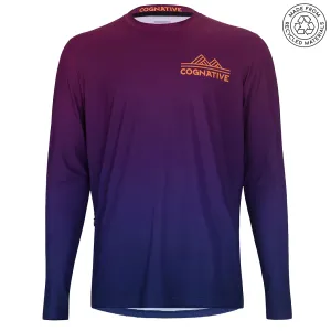 Men's Purple Fade Ion Technical Shirt (Long Sleeve)