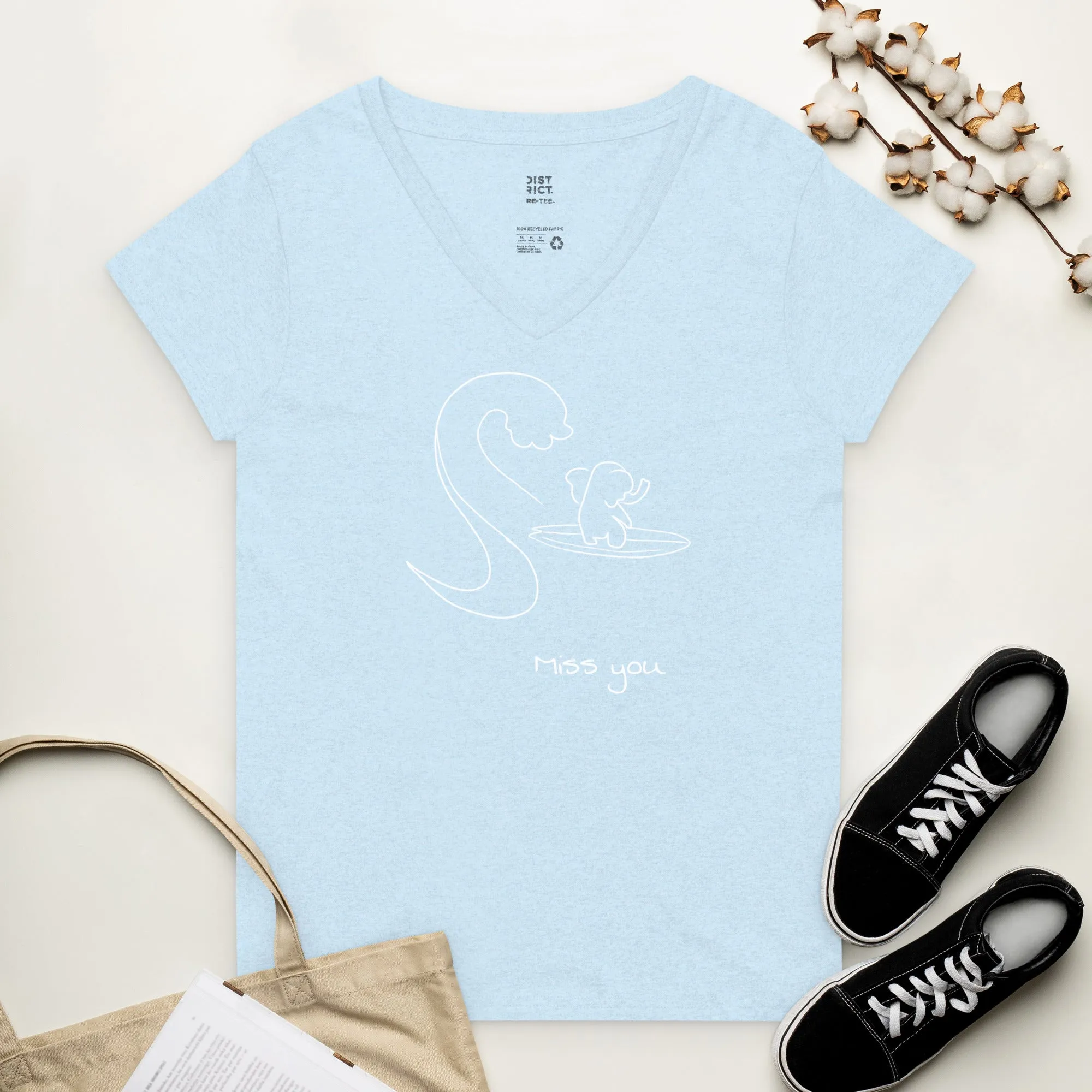 Miss you surf buddy gift t-shirt