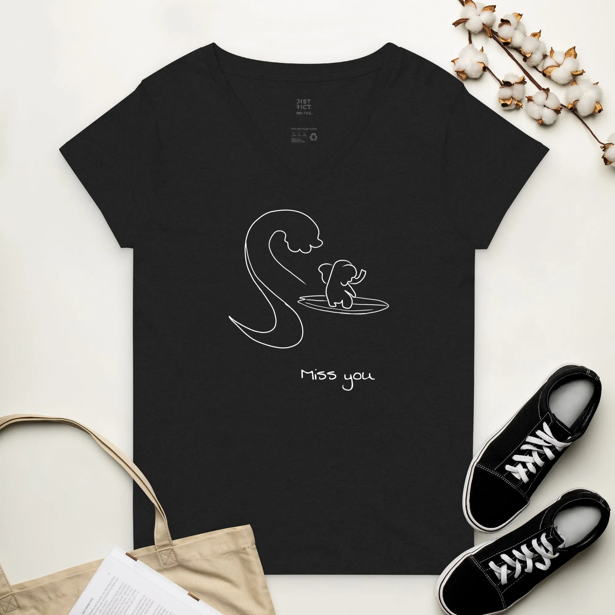 Miss you surf buddy gift t-shirt