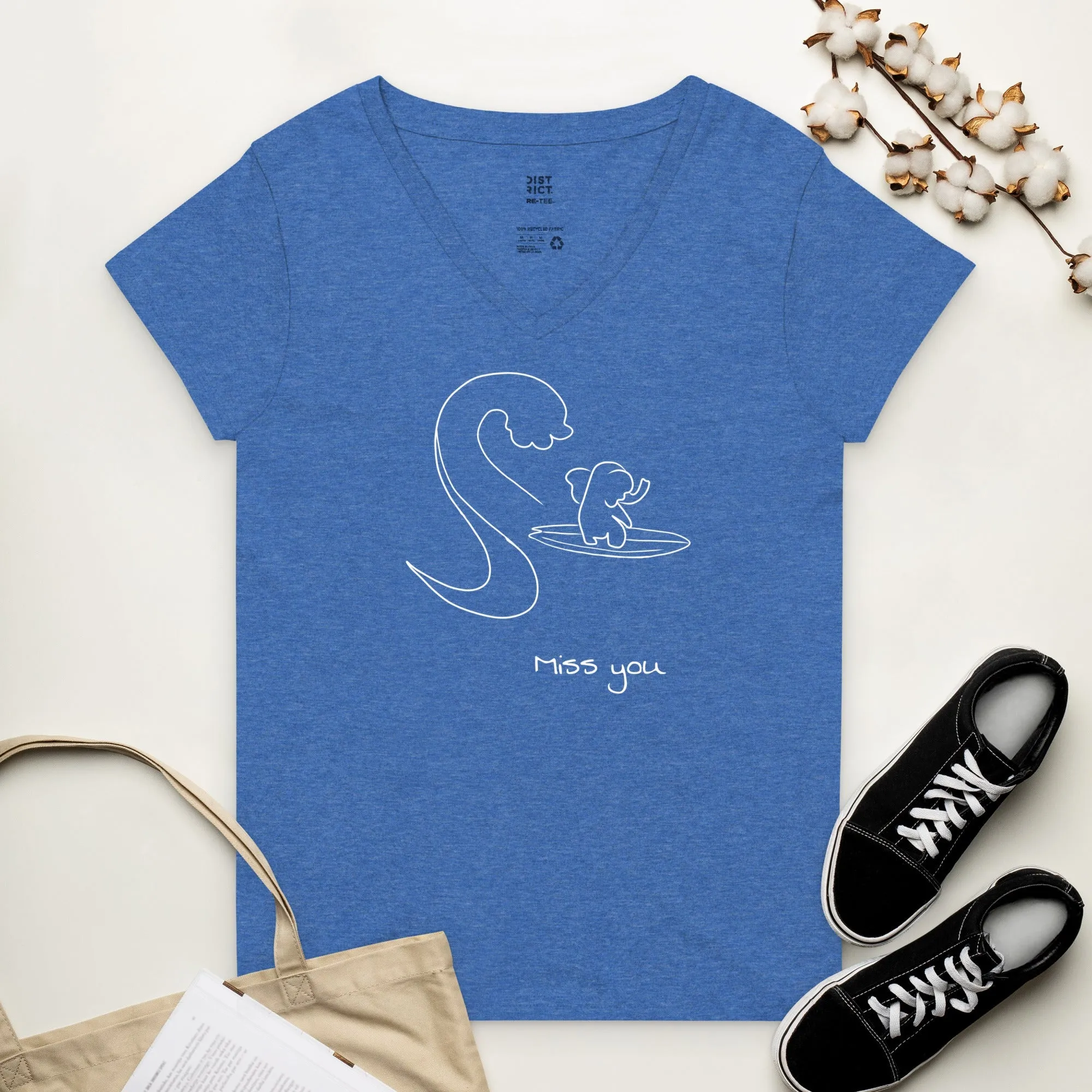 Miss you surf buddy gift t-shirt