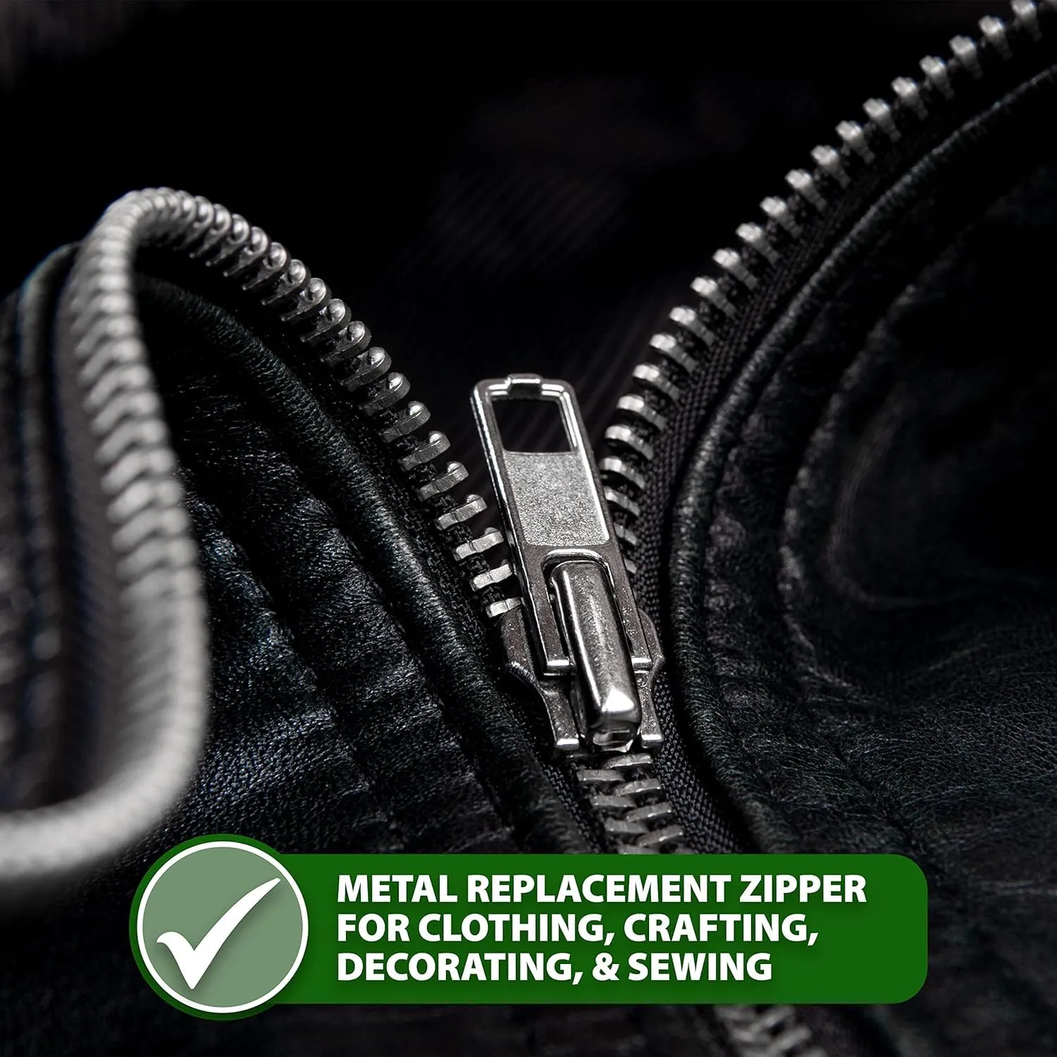 Navy Heavy Duty Zippers - #10 Navy Metal Zippers for Sewing - Gold Zipper Separating Zipper for Jacket Zippers Coat Zipper Upholstery Zippers