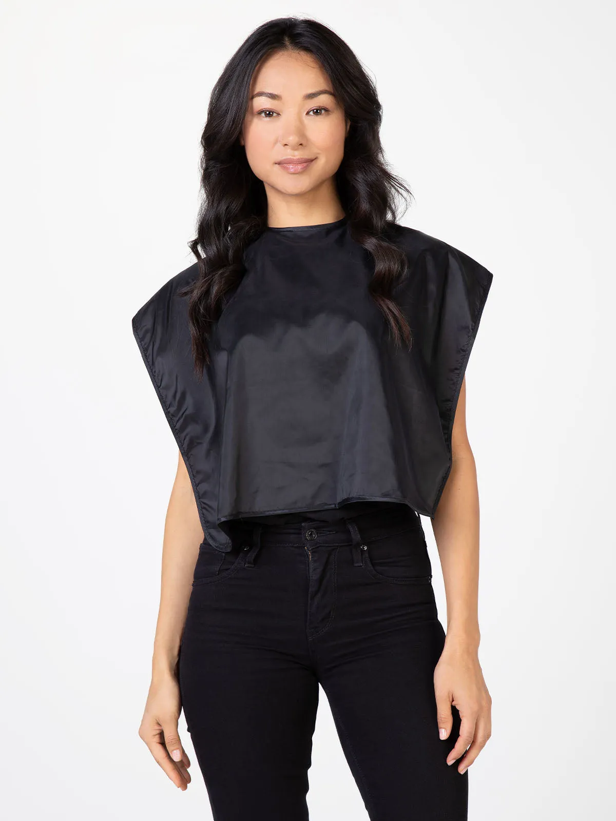 Nylon Shortie Cape
