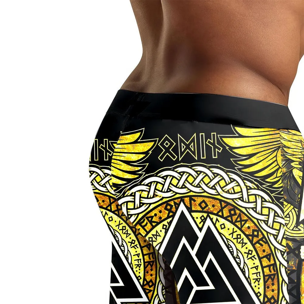 Odin Norse Rune Men's Compression Leggings