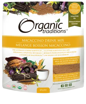Organic Traditions Macaccino Drink (227g)