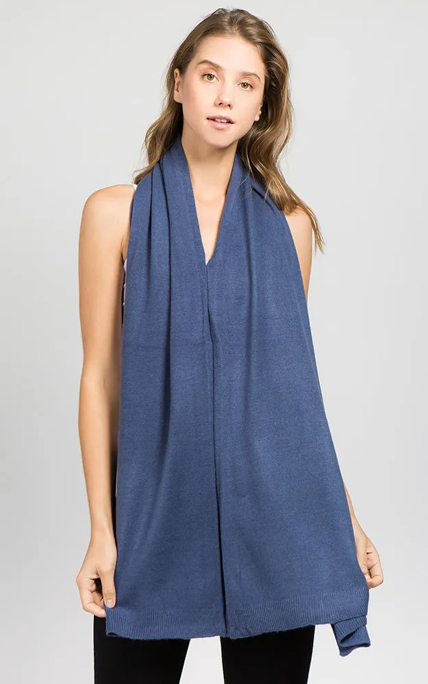 PA8672 Solid Color Basic High Quality Poncho (Color A to L)