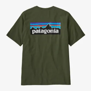 Patagonia Men's P-6 Logo Responsibili-Tee / Torrey Pine Green