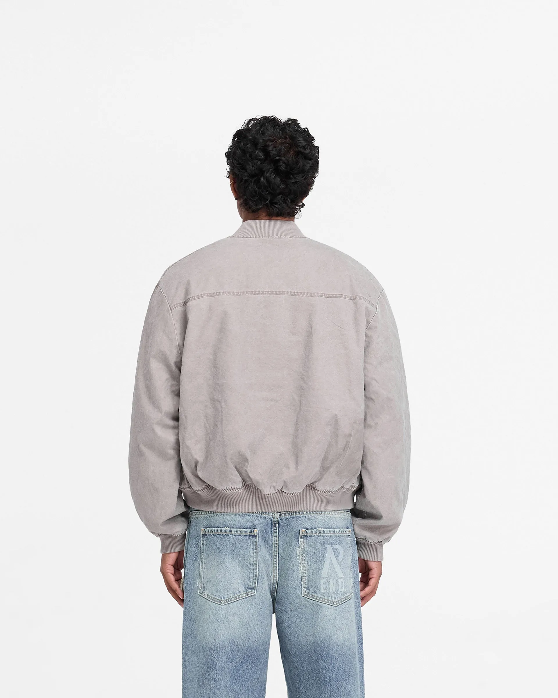 Represent X End Utility Bomber Jacket - Vintage Brown