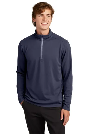San Mar Texture 1/4 Zip Pullover – Moisture-Wicking & Versatile Layering