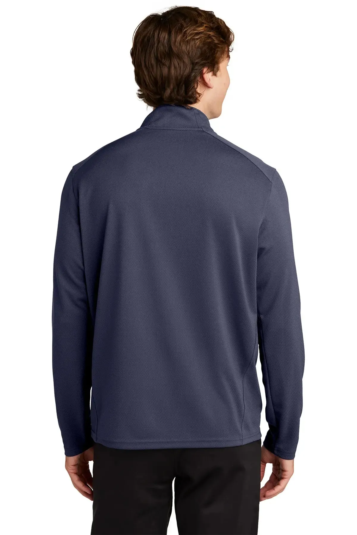 San Mar Texture 1/4 Zip Pullover – Moisture-Wicking & Versatile Layering