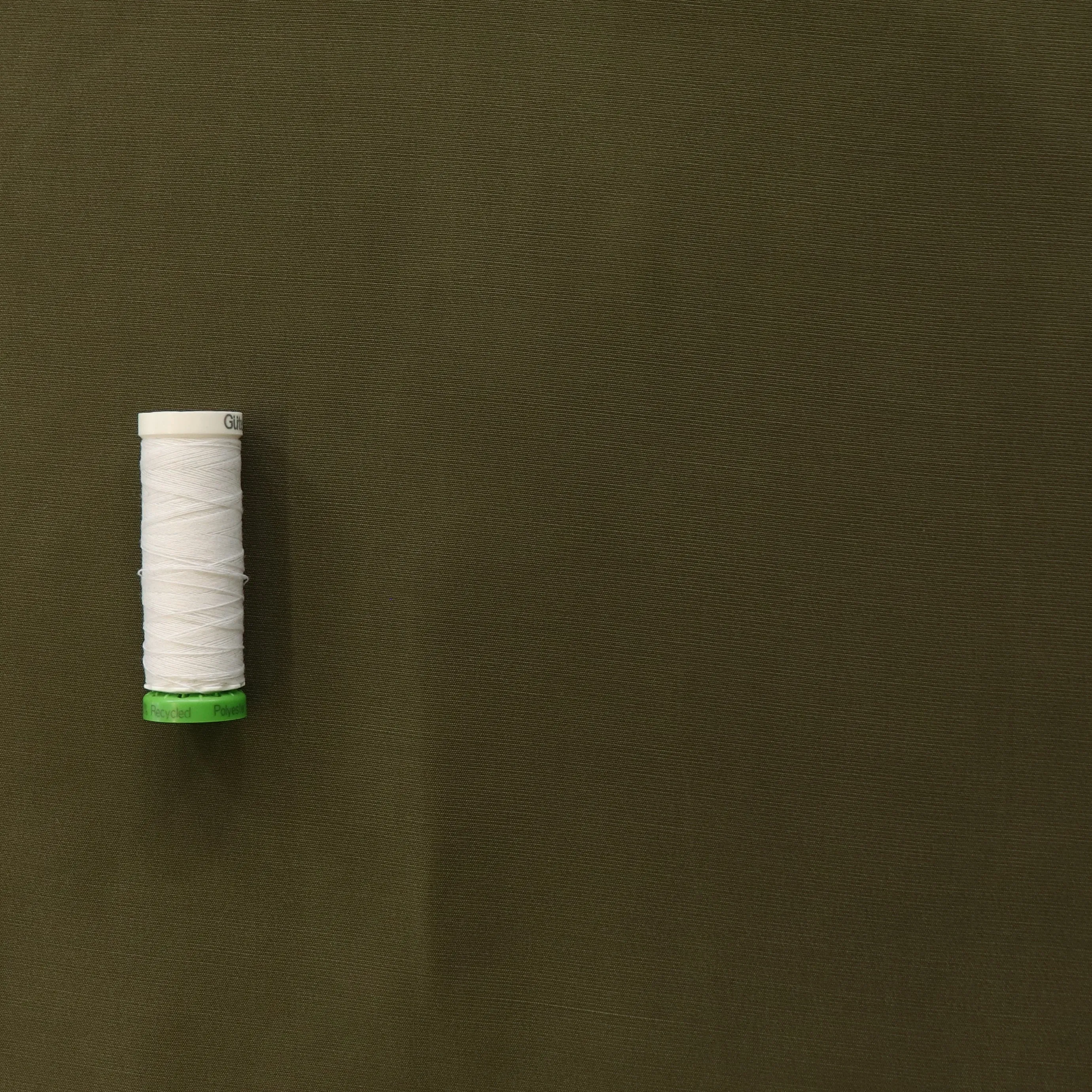 Sandwashed Viscose - Olive Green - END OF BOLT 105cm