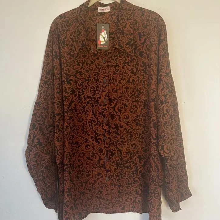 Silk Daisy Shirt – Swirl