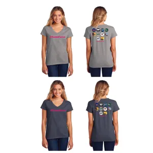 Team Force Short Sleeve V-neck T-shirt