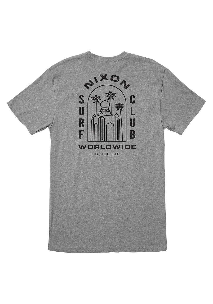 Temple T-Shirt - Dark Heather Gray