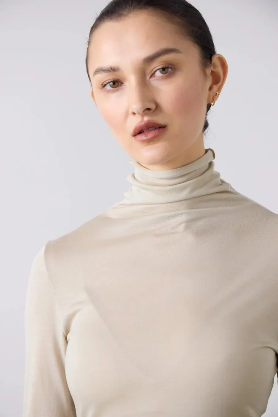 Tencel Polo Pale Sage