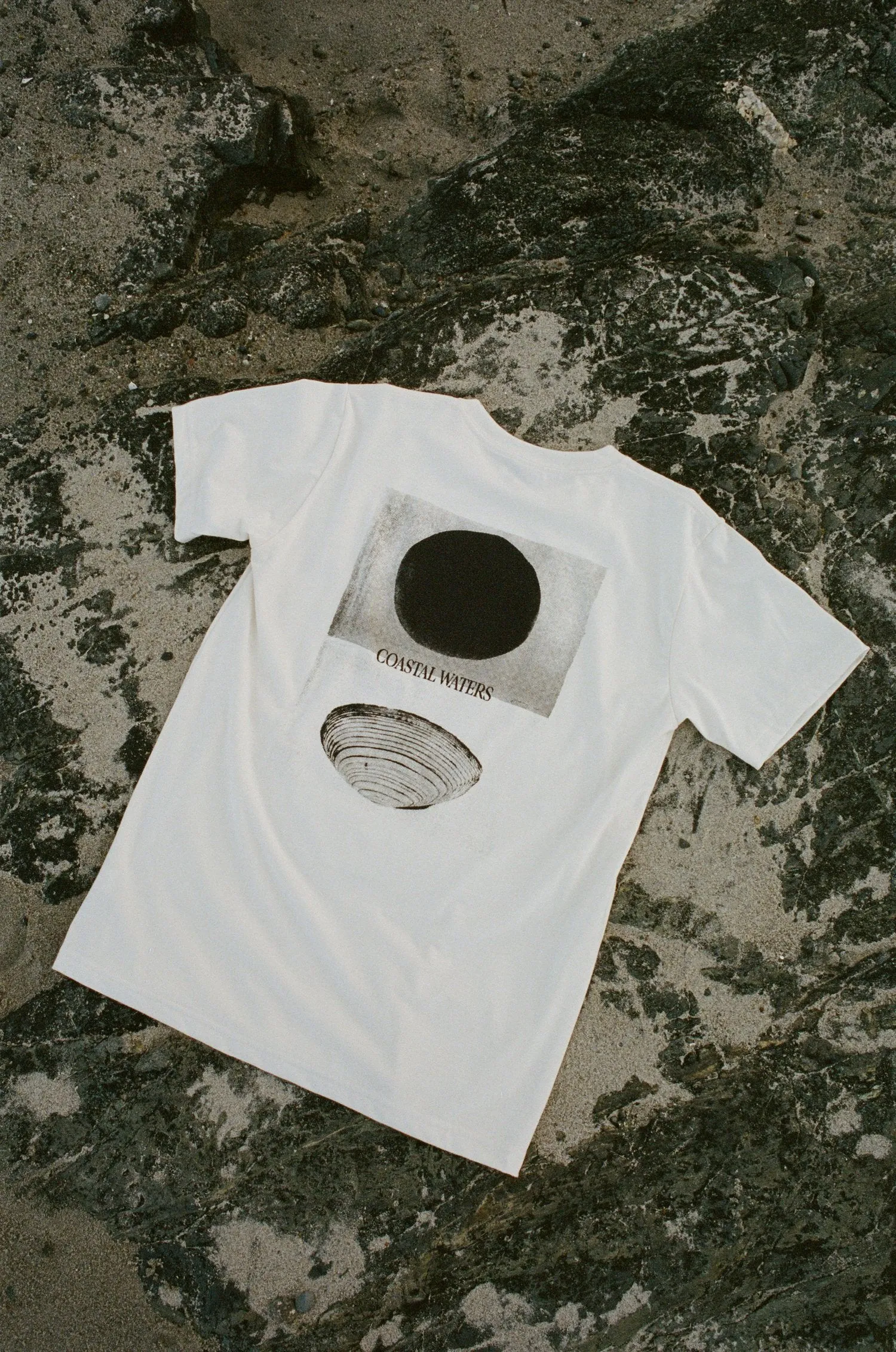 The Saturday Project - Coastal Waters Tee - Natural