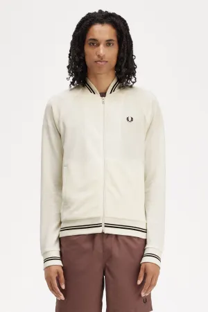 Towelling Track jacket