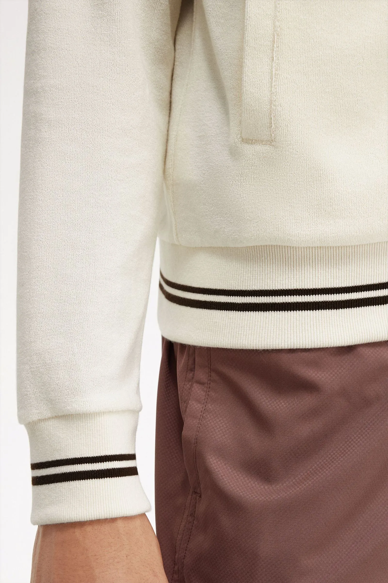Towelling Track jacket