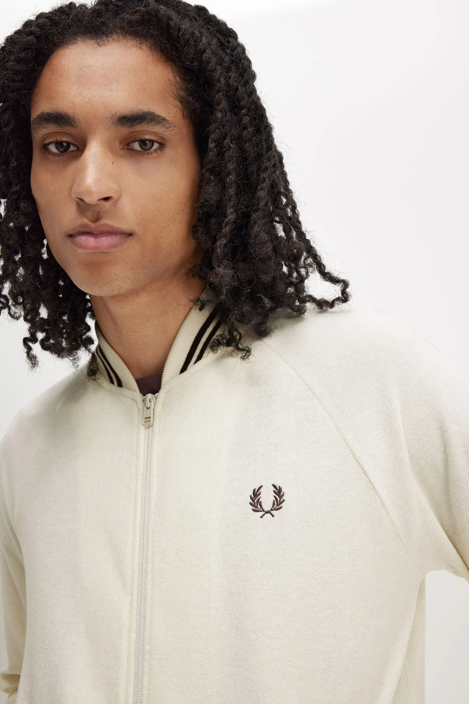 Towelling Track jacket