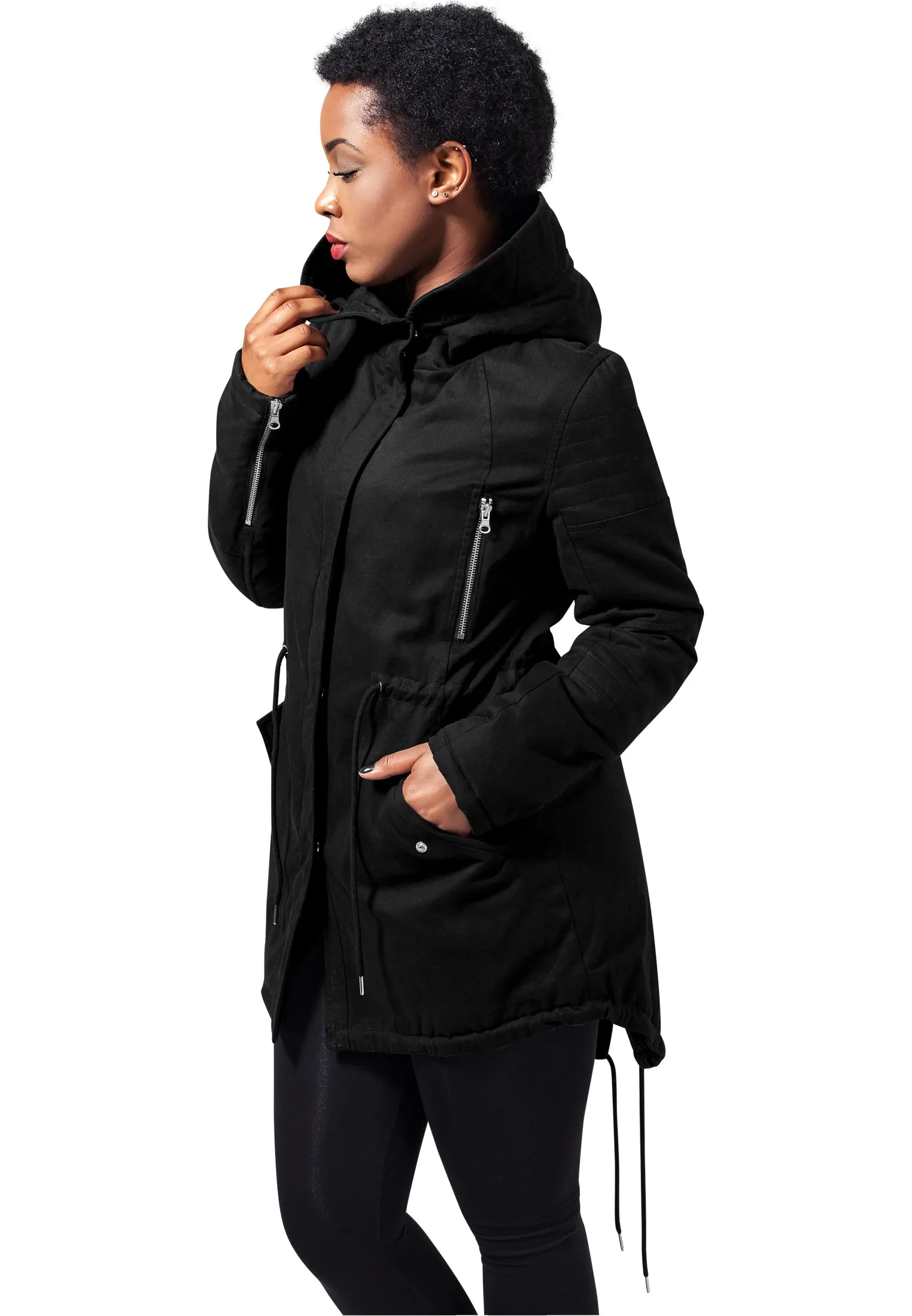 UC Sherpa Lined Cotton Parka